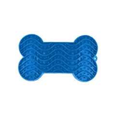ENERGY PLUS - Lamedero y Juguete antiansiedad con chupa para perros Azul