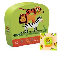 CROCODILE CREEK - ROMPECABEZAS DE 12 PIEZAS - JUNGLA