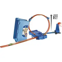 HOT WHEELS - Juego pistas track builder unlimited stunt crash box