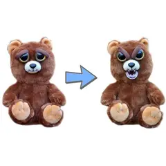 INFANTOYS - Peluche feisty pets cambia rostro señor oso.