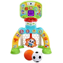 VTECH - Centro deportivo count & win con baloncesto y balón de fútbol