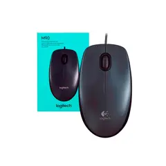 LOGITECH - Mouse M90 Negrogris