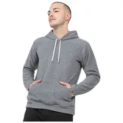 SANTANA - Hoodie térmico hombre vancouver gris medio