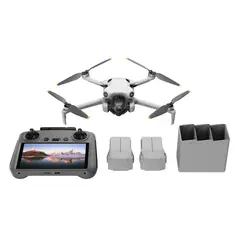 DJI - Drone Mini 4 Pro RC 2 Fly More Combo Plus 48 MP 4K 45 min Batería