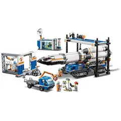 LEGO - City 60229 ensamblaje y transporte del cohete 1055 pzs