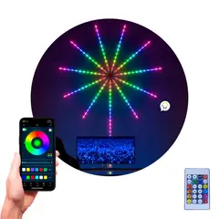 COMPRALOENCASA COM - Cinta LED Fuegos Artificiales App Bluetooth 180 LED RGB ECC180RGB