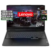 LENOVO - Portátil AMD Ryzen 5 6600H RTX 3050 16GB RAM 2TB SSD 15.6" FHD