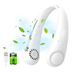 GENERICO - Ventilador Aire Para El Cuello Personal Portátil Recargable