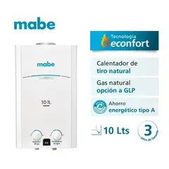 MABE - Calentador de paso cmp10tnbc 10 litros -blanco
