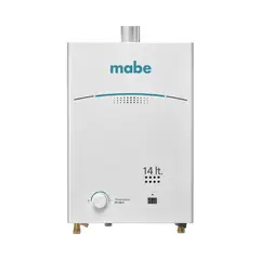 MABE - Calentador de paso 14 litros blanco cmd14tfbc