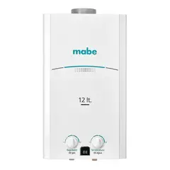 MABE - Calentador de paso cmp12tnbc 12 litros- blanco