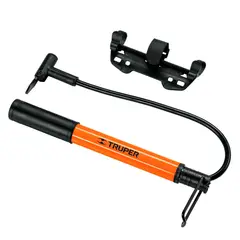 TRUPER - Inflador manual portátil BOM-MI para pelotas biciclet