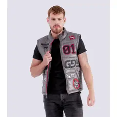 GROGGY - Chaleco Para Hombre Abullonado