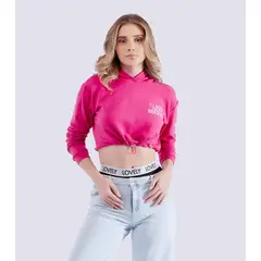 DEREK - Buzo Para Mujer Corto Con Capota