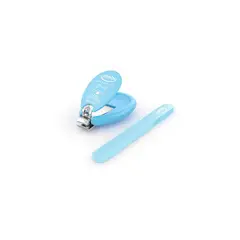MOBY - Corta Uñas Para Bebe + Lima Azul Sencillo Regalo