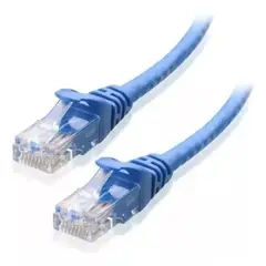 GENERICO - Cable Utp Cat6 Red Internet Ponchado 1.5 Mtrs