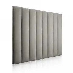 BANZAY - Cabecero Paneles Cama Semi Doble - Gris