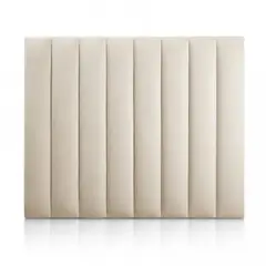 BANZAY - Cabecero Paneles Cama Semi Doble - Marfil