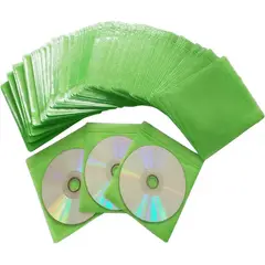 POINTER - Funda Sobre Doble Bolsillo En Felpa Para Cd O Dvd X100 Unds