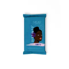 DISTINTO - CHOCOLATE DE AUTOR AL 100% CACAO BARRA 20 GR