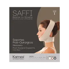 KAMEX - Soporte Post-Quirurgicos Mentonera Saffi Talla L Beige