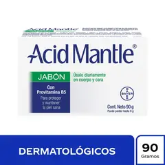ACID MANTLE - Jabón Limpieza Y Humectación Para La Piel X 90g.---