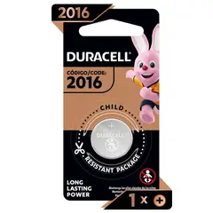DURACELL - Pila Litio Boton 3v Dl/cr 2016