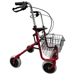 PLENIA - Caminador 4 Ruedas Con Cesta De 23 Pulgadas