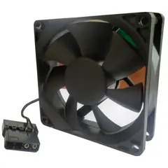 GENERICO - Ventilador para torre de pc 8 cm nicols