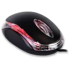 GENERICO - Mouse óptico usb económico retroiluminado
