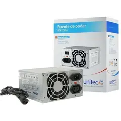 UNITEC - Fuente de poder de pc atx-750