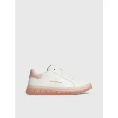 CALVIN KLEIN - Tenis Con Cordones Niña Blanco