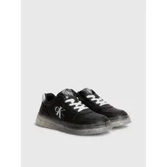 CALVIN KLEIN - Tenis Bajas Para Niño Negro