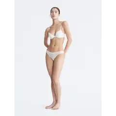 CALVIN KLEIN - Pantie De Encaje Mujer Blanco