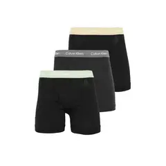 CALVIN KLEIN - 3 Pack De 3 Boxer Brief Negros En Algodón