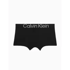 CALVIN KLEIN - Bóxer Negro En Microfibra Low Rise Trunk