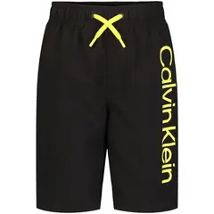 CALVIN KLEIN - Bermuda Con Logo Negro Niño