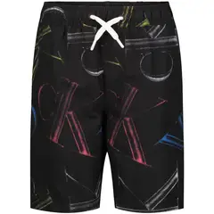 CALVIN KLEIN - Bermuda Con Estampado Negro Niño
