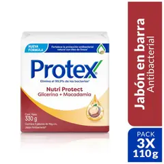 PROTEX - Jabon Macadamia X 110G X 3Und.---