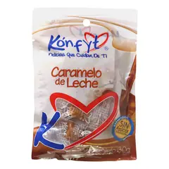 KONFYT - Caramelo De Leche Sin Azucar X 30G