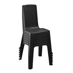 RIMAX - Silla Eterna SIN Brazos SET X 6 UND - Negro