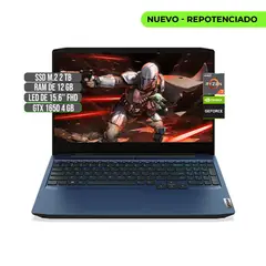 LENOVO - AMD RYZEN 7 4800H SSD 2TB RAM 12GB GTX 1650 4GB LED 15.6" FHD