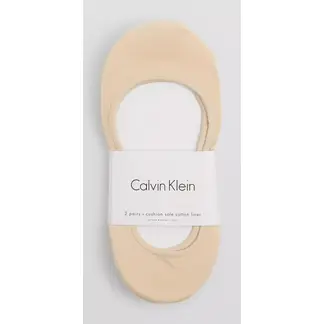 CALVIN KLEIN - Pack De 3 Medias Beige Con Detalles Distintivos para Mujer