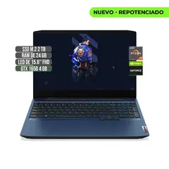 LENOVO - AMD RYZEN 7 4800H SSD 2TB RAM 24GB GTX 1650 4GB LED 15.6" FHD