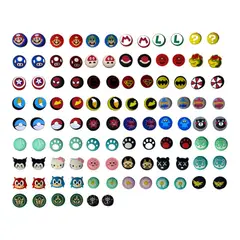 GENERICO - 2 Grips Protectores Para Joy Con De Switch