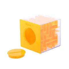 GENERICO - Alcancia Laberinto Maze Bank 3d Puzzle Rompecabezas
