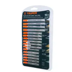 TRUPER - Juego Seguetas Caladora Tipo T Para Varios Materiales 16705