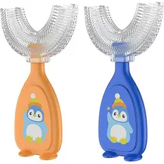 BABY ON - Cepillo Dental Para Bebé En Forma De U-silicona