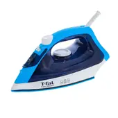 T-FAL - Plancha de Ropa Easy Steam antiadherente Azul Oscuro