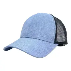 VELBROS - Gorra Deportiva Malla Camionero Beisbol Cachucha Trucker Cap - Azul cielo